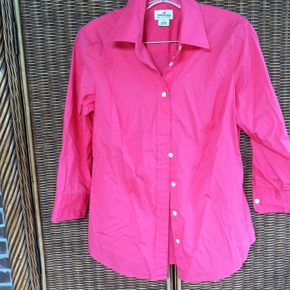 J Crew button pink down Small Discounted shipping!